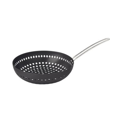 grelha wok para churrasco tramontina 20847026 26cm aluminio anodizado 1