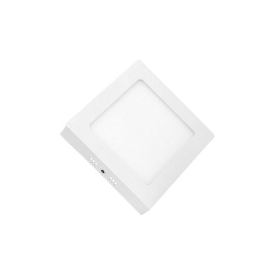 painel de led lorenzetti quadrado de sobrepor 12w bivolt 6500k luz branca